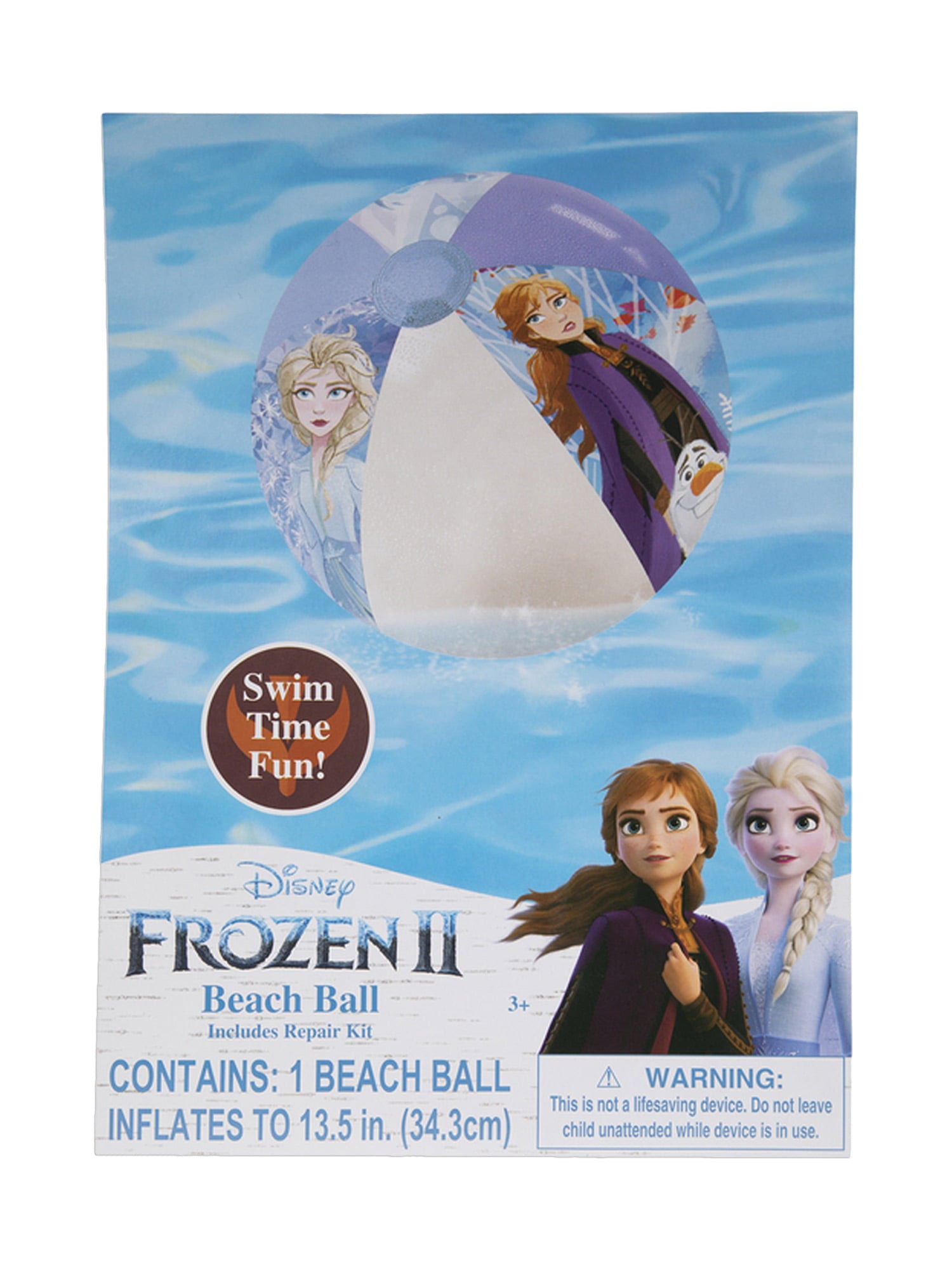 Disney Frozen Beach Ball Inflatable Anna Elsa Olaf 13.5