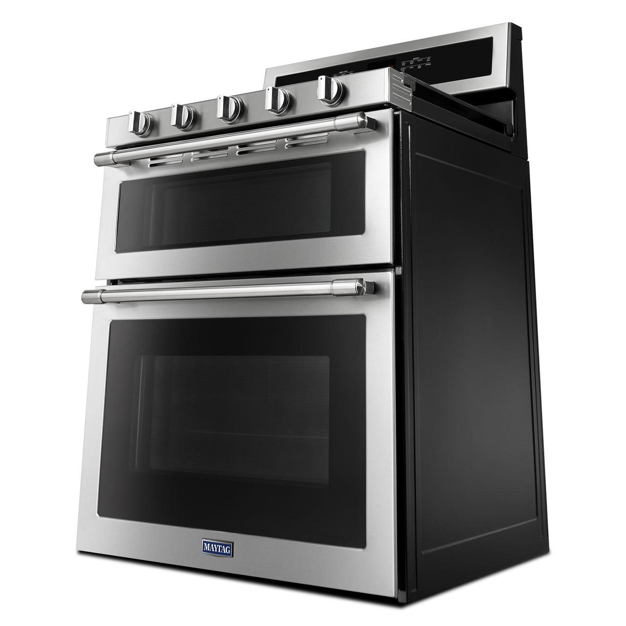 Maytag 30-inch Freestanding Gas Range with Power? Burner MGT8800FZ