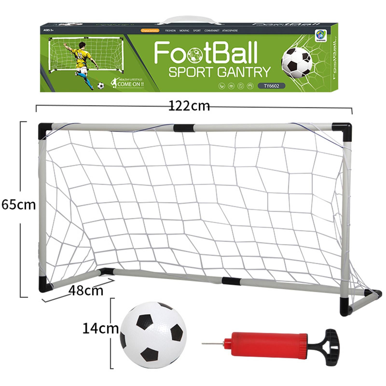 Kids Soccer Goal Indoor Soccer Accessories Easy Disassemble M 122x48x65cm