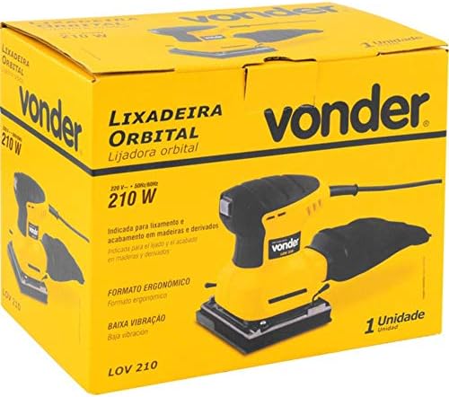 Lixadeira Orbital Lov 210 220 V~ Vonder