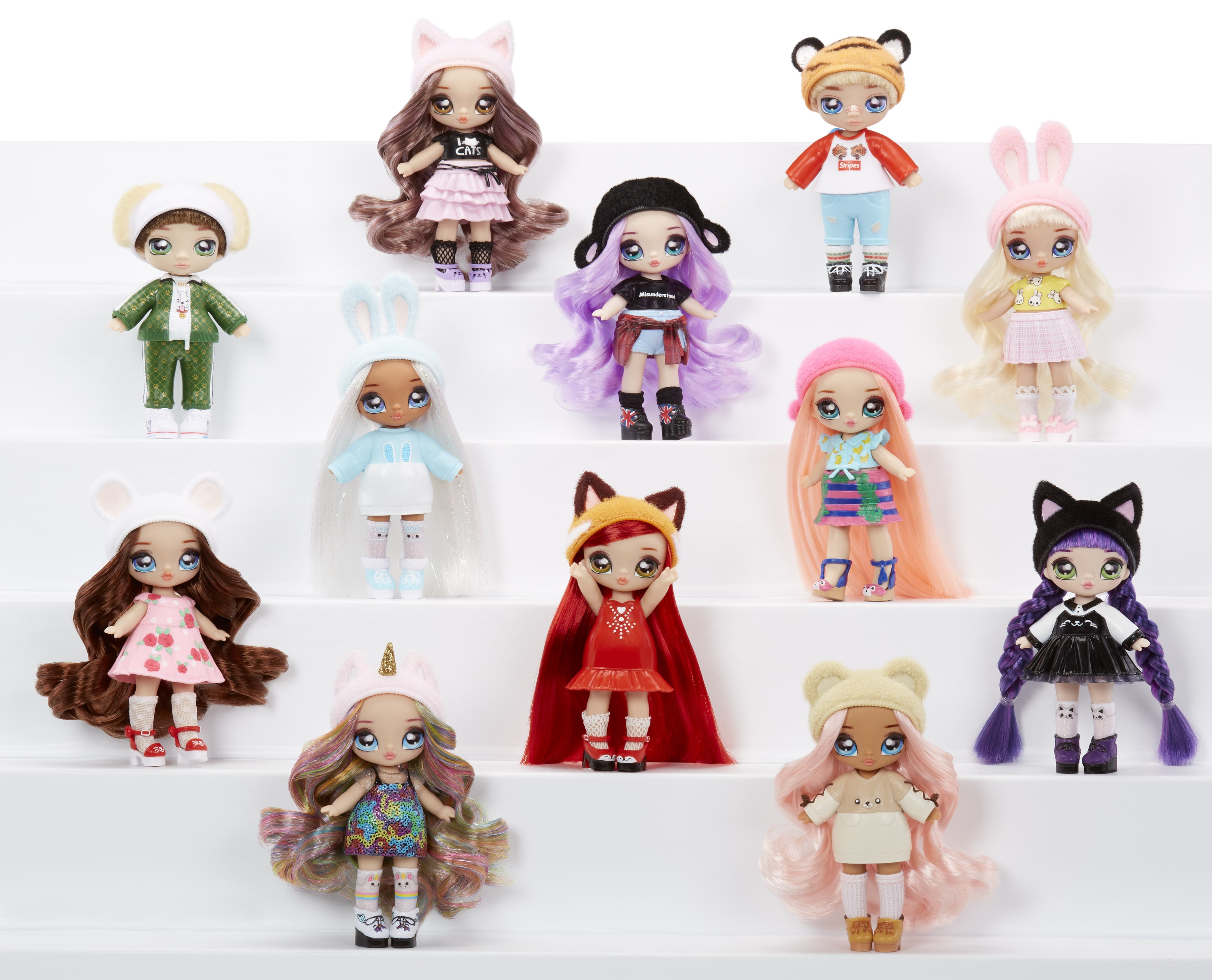 Na Na Na Surprise Minis Series 1 - 4" Fashion Doll - Mystery Packaging with Confetti Surprise, Includes Doll, Outfit, Shoes, Poseable, Great Toy Gift for Kids Girls Boys Ages 5 6 7 8+ Years