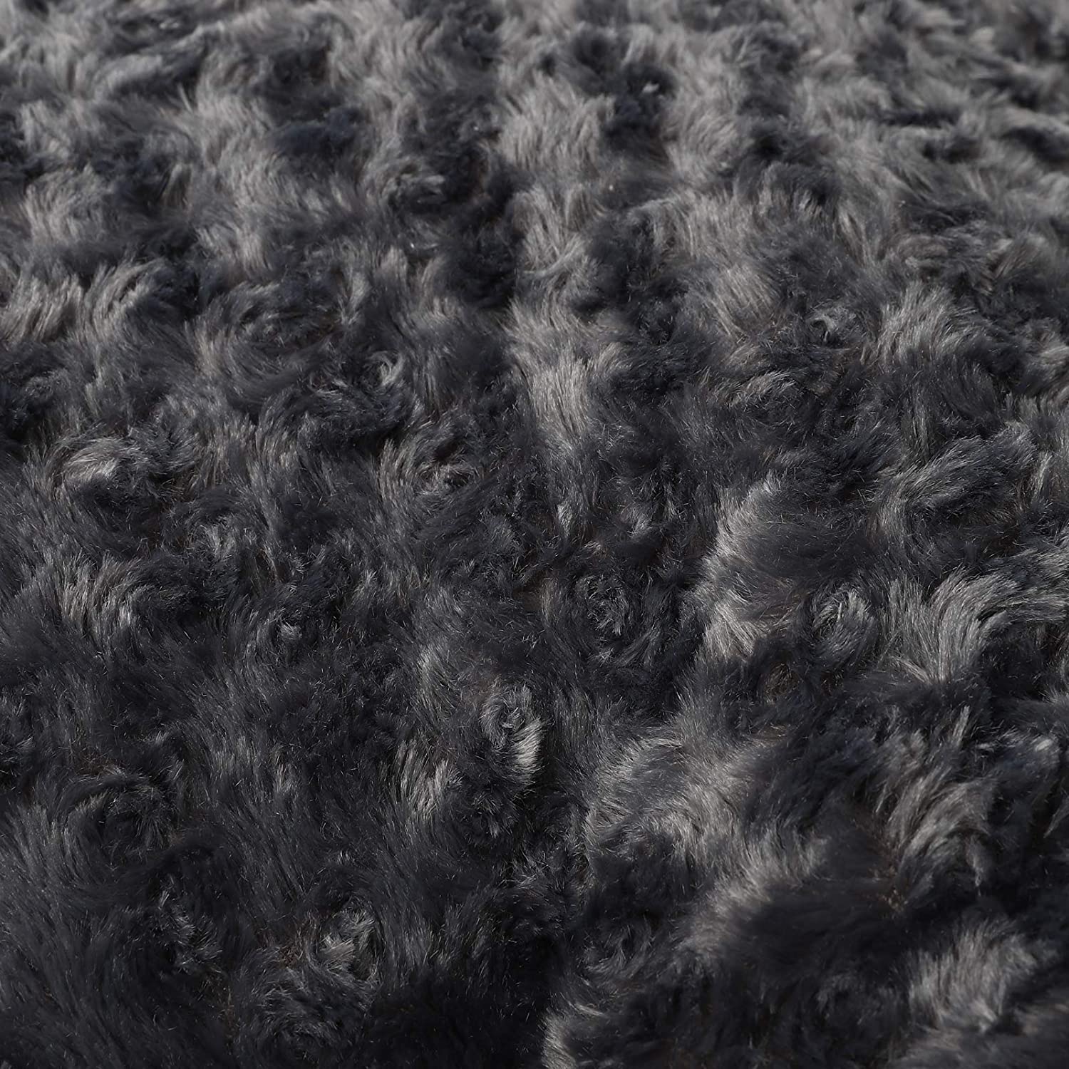 Confote Deluxe Plush Pet Beds Dog Crate Mattress for Large Medium Small Dogs， Machine Wash and Dryer Friendly， Gray XL