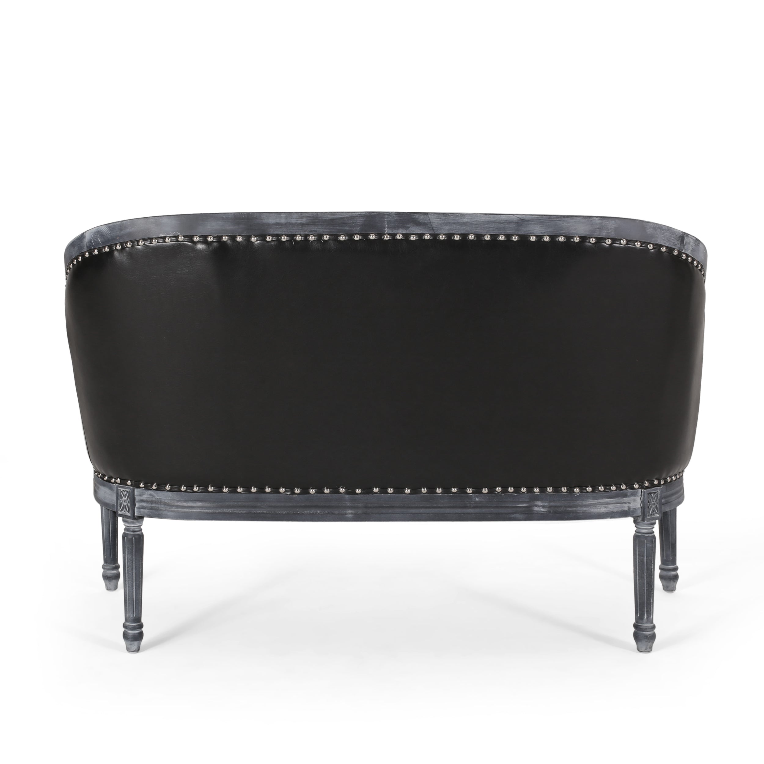 Megan Traditional Tufted Upholstered Loveseat