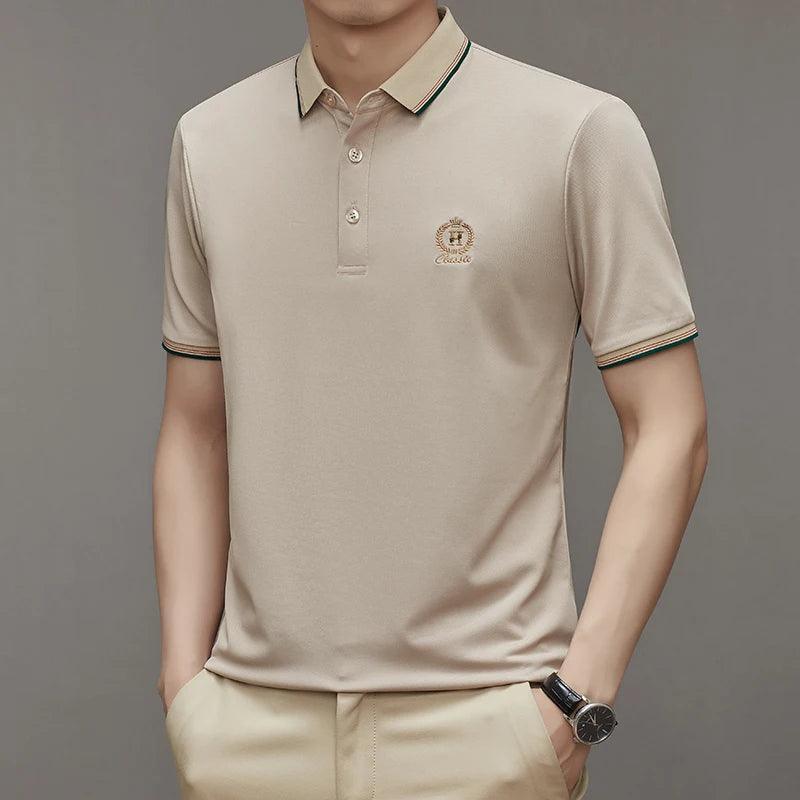 Camiseta Polo Hero Classic™ Luxo Casual / Elegância e Conforto para o Seu Dia a Dia!