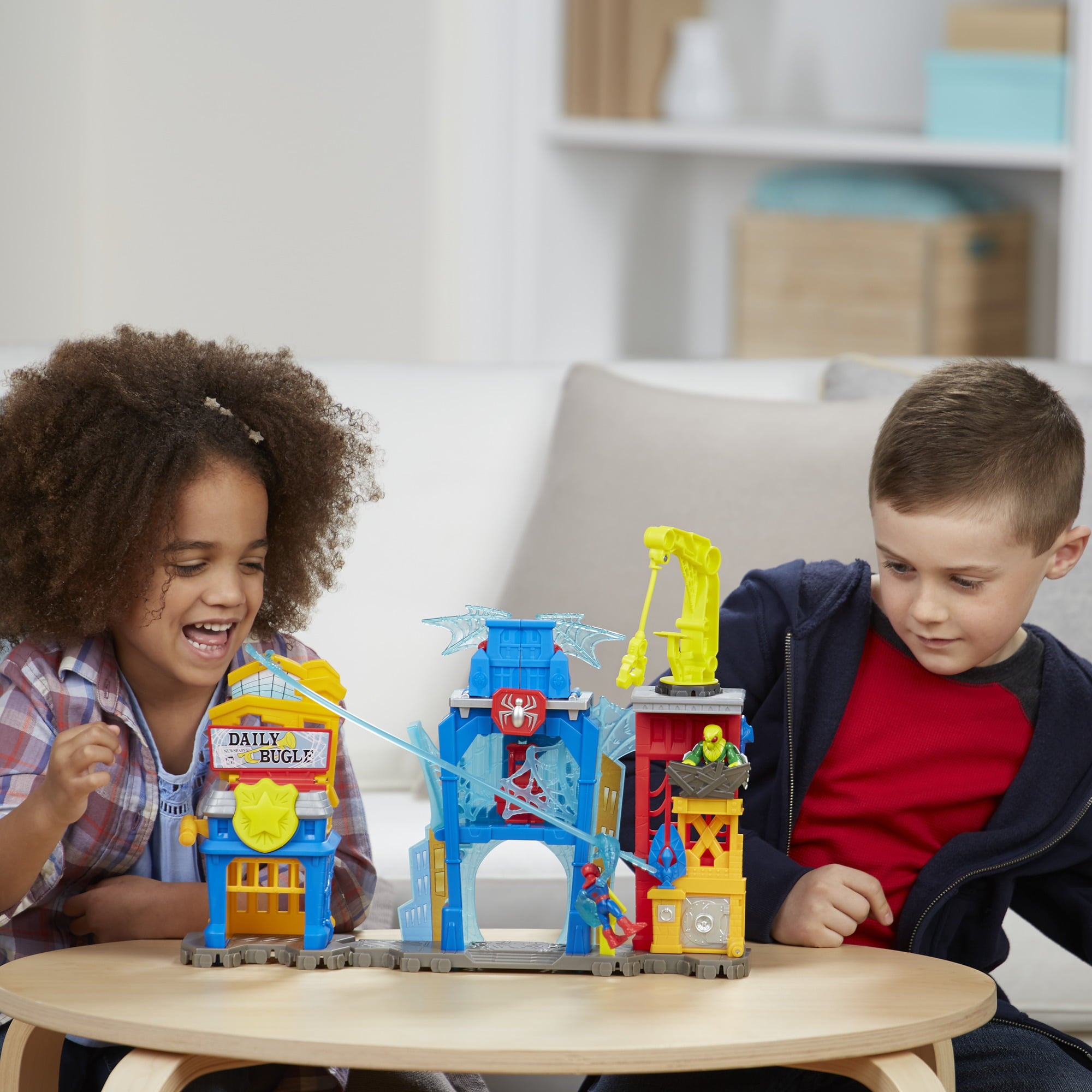 Playskool Heroes Marvel Super Hero Adventures Spider-Man Web-Quarters