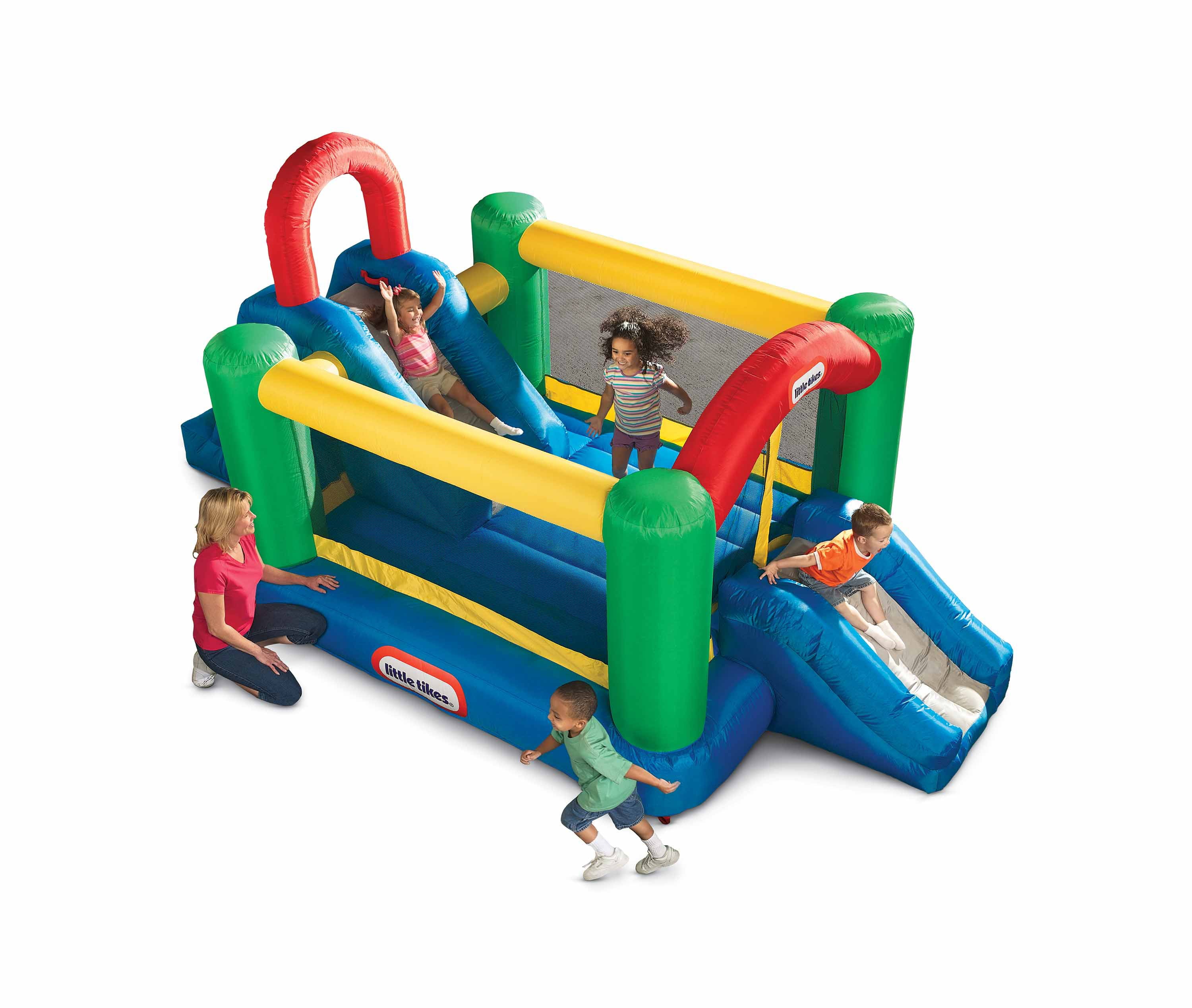 Little Tikes Jump 'n Double Slide Bouncer 7'10
