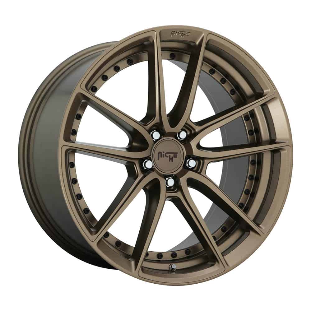 Niche 1PC M222 DFS M222 18X8 5X4.5 MT-BRNZ 40MM
