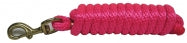 Hamilton Halter Company - Poly Lead With Bolt Snap- Hot Pink 10 Feet - PL58B HP