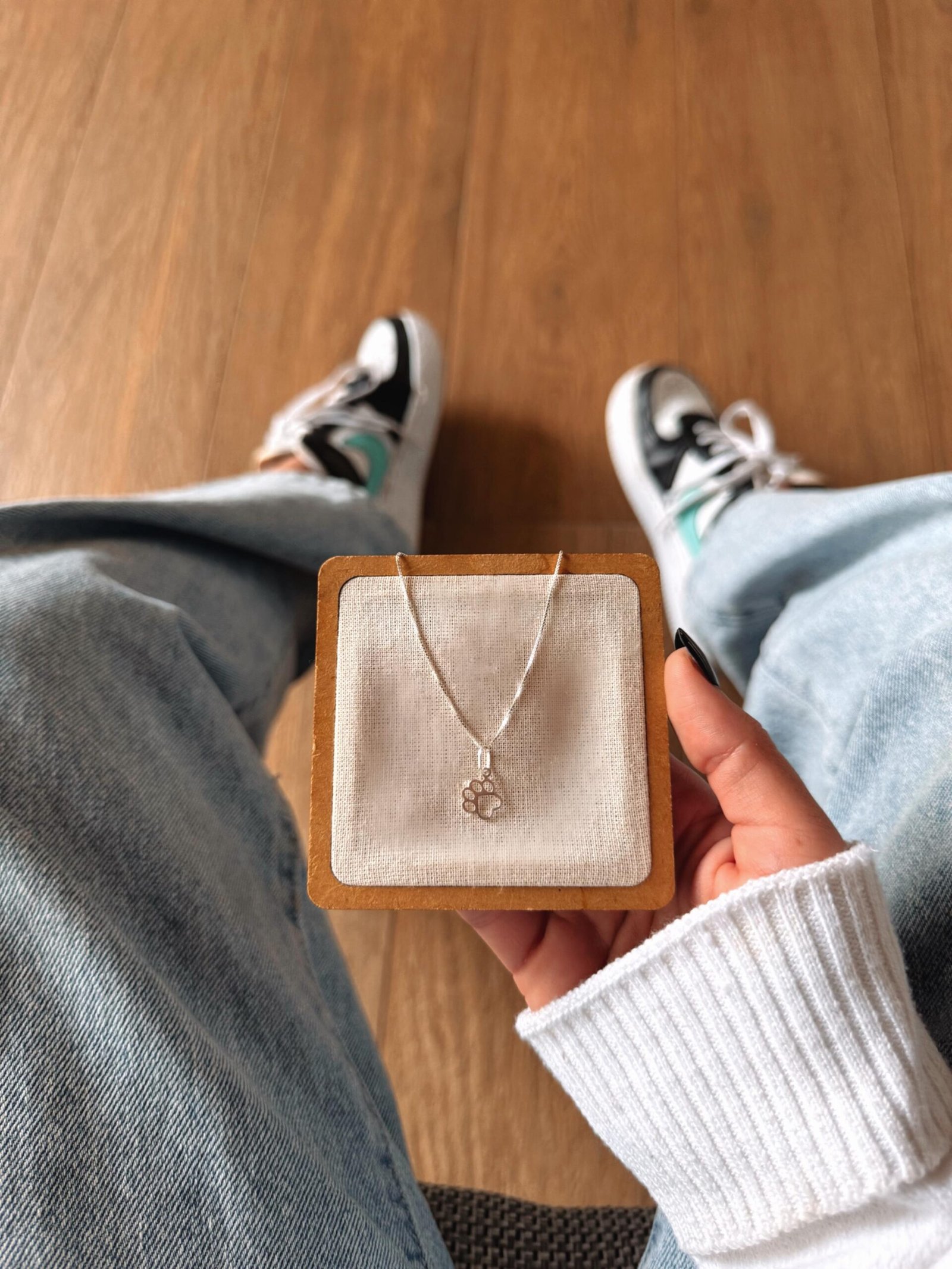 Colar Pingt. Patinha Vaz.