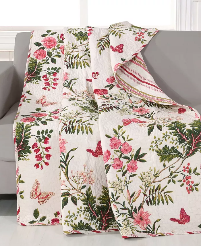 Greenland Home Fashions Butterflies Throw 50