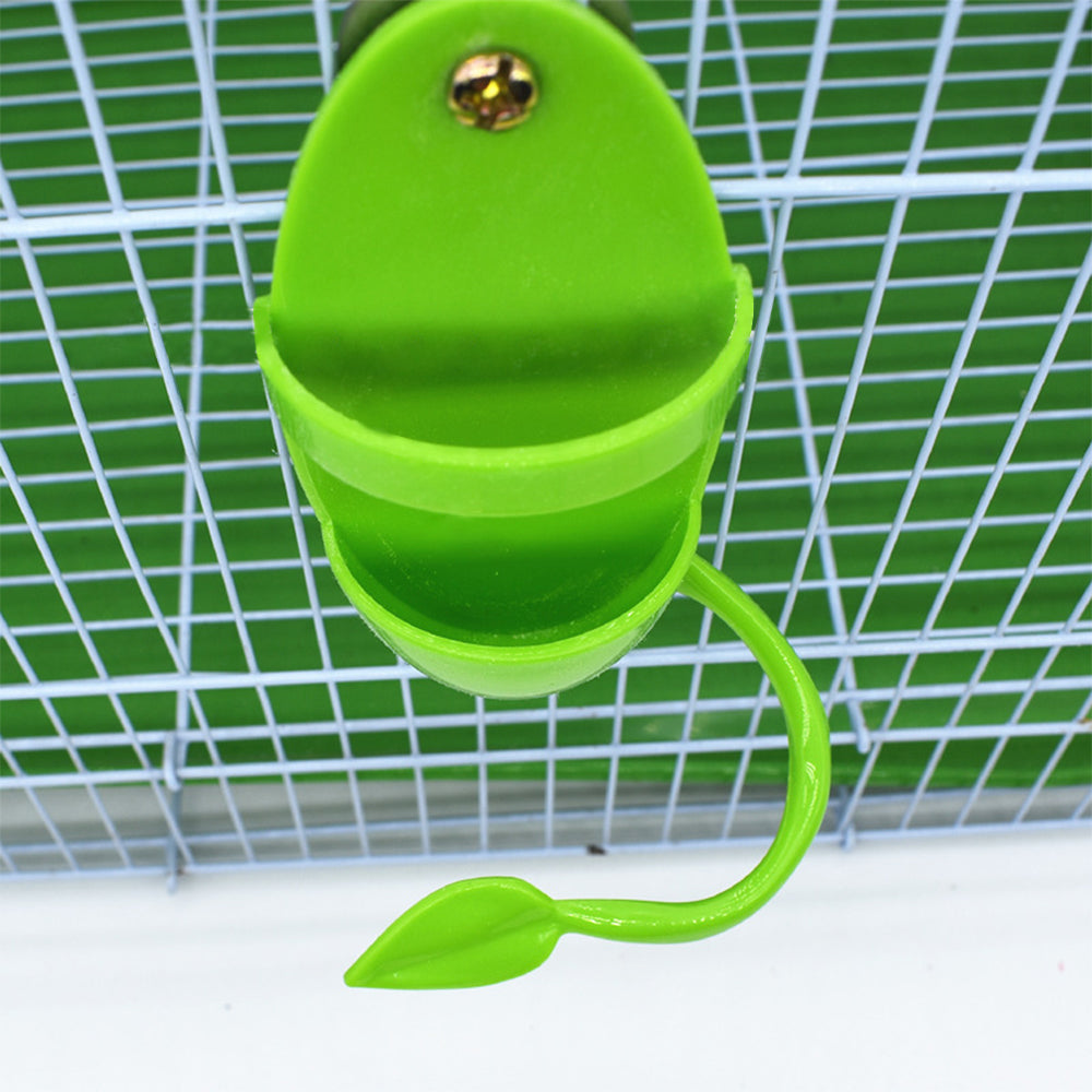 Bird Feeding Cup+Bird Perch Stand; Bird Toys，Cuttlebone Stand Holder Rack Birdcage Accessories Fruit Vegetable Storage for Birds Parakeets Cockatiels， Conures， Macaws， Lovebirds， Finches