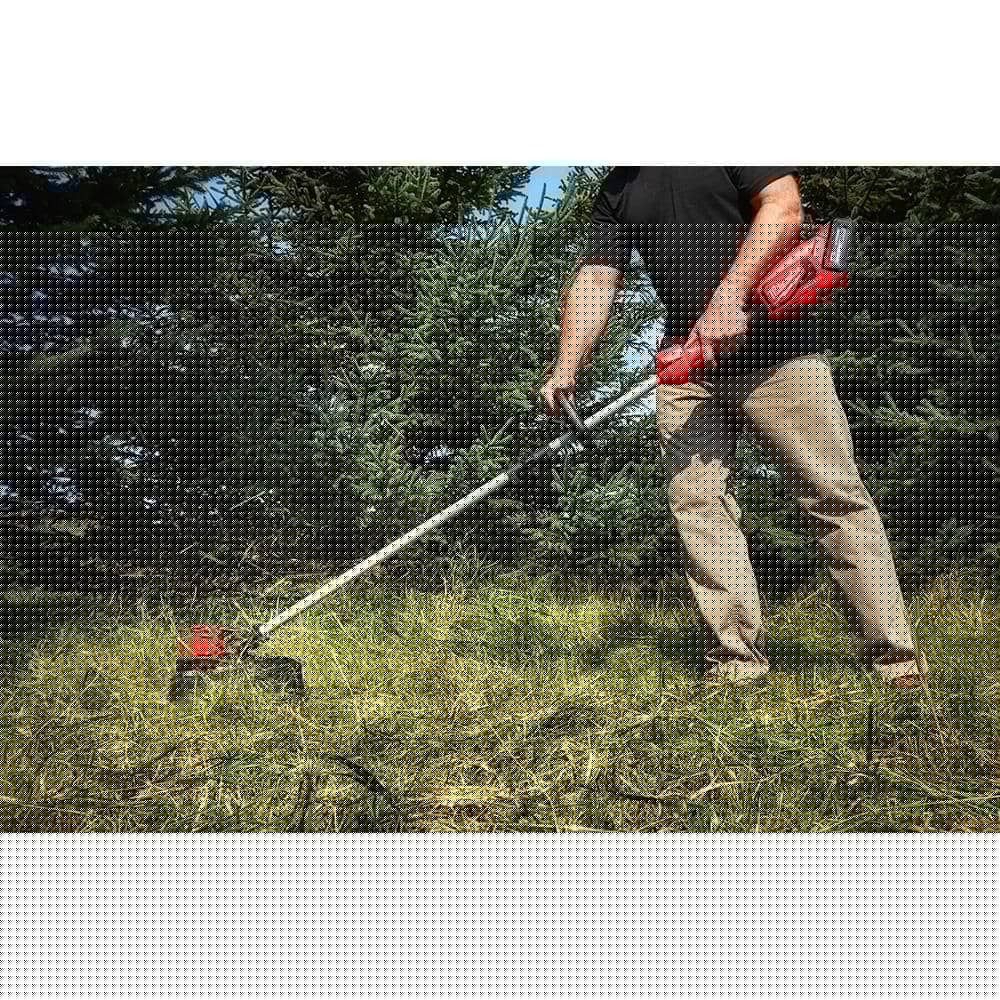 Milwaukee M18 18V LithIon Brushless Cordless String Trimmer Kit with 6Ah BatteryCharger and 0095  Trimmer Line 208242 PreCut 5 Pack