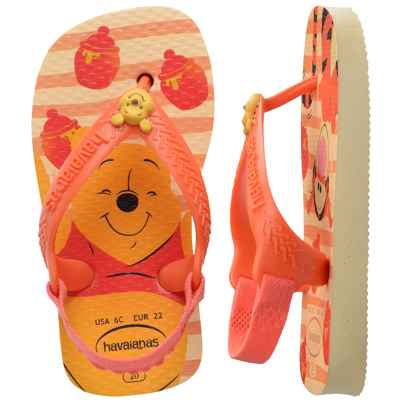 Chinelo Havaianas Baby Disney Classicos Ursinho Pooh