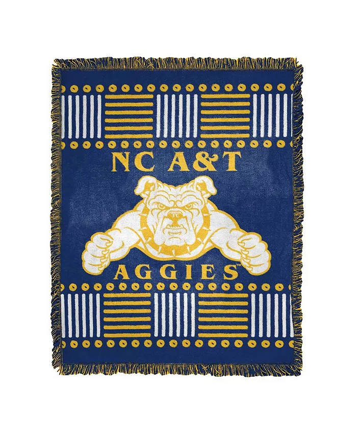 Northwest Company The North Carolina AandT Aggies Homage Jacquard Throw Blanket