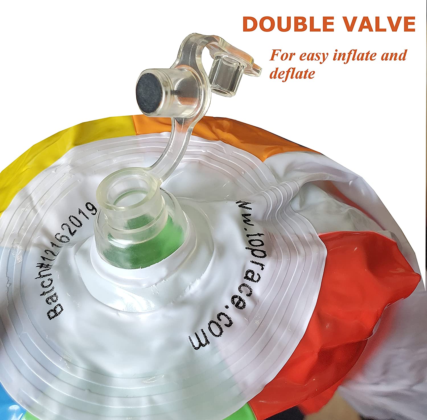 Giant Inflatable Beach Balls 5 Feet Pool Ball， Beach Summer Parties， and Gifts | 60 inch