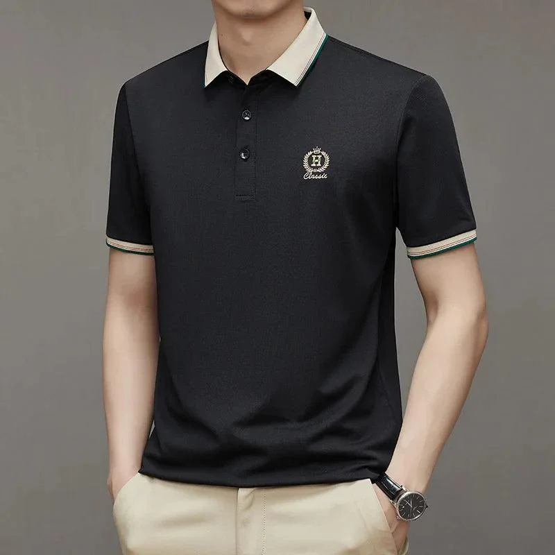 Camiseta Polo Hero Classic™ Luxo Casual / Elegância e Conforto para o Seu Dia a Dia!