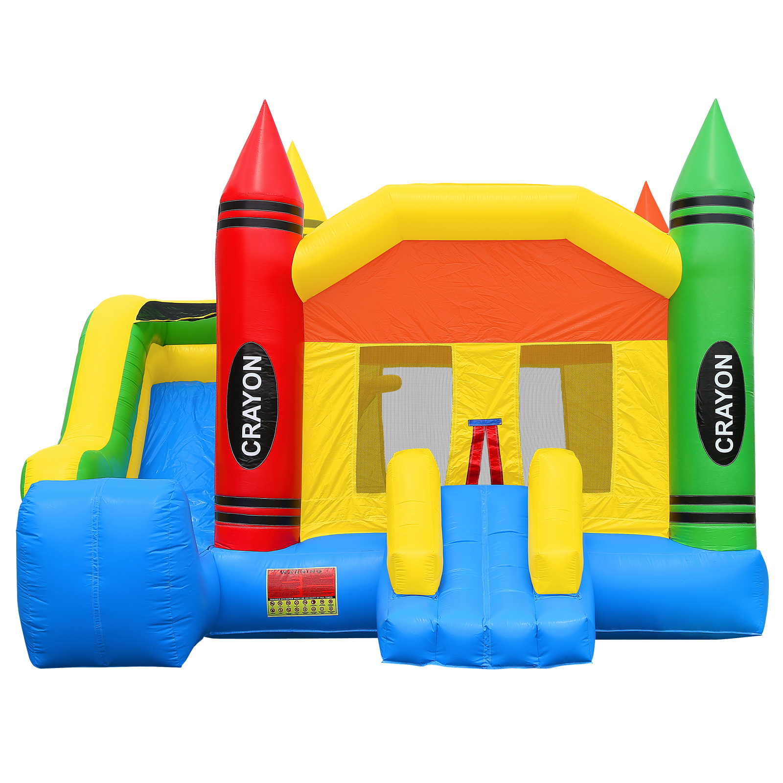 Inflatable HQ Commercial Grade PVC Crayon Jump Bounce House