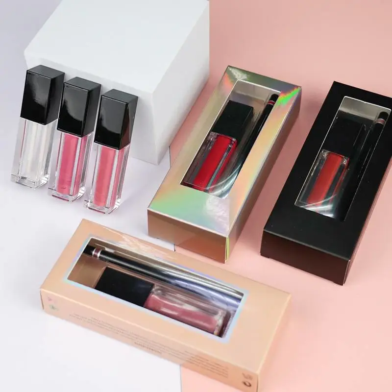 Custom Private Label DIY Matte Liquid Lipstick Lip Liner Set