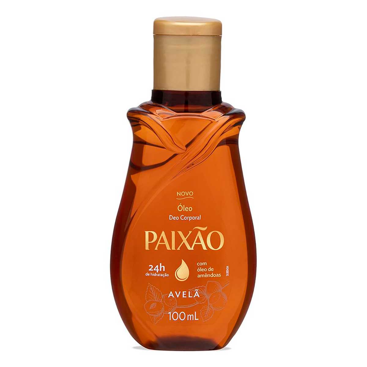 Oleo Corporal de Amendoas com Avela Paixao acao desodorante 100ml