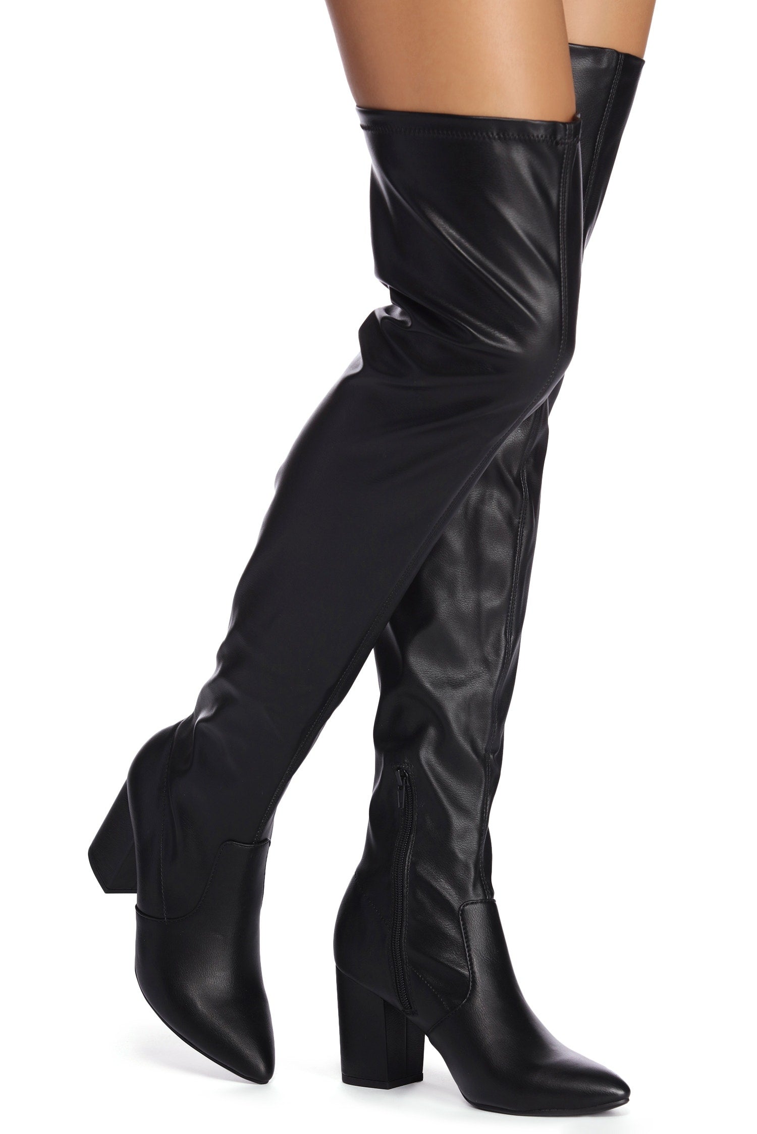 Chic In The City PU Boots