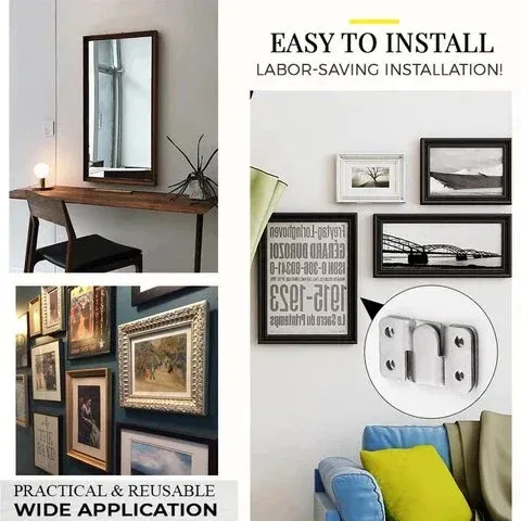 (🎉2023 New Year Promotion - Save 49%)Stainless Steel Interlock Hang