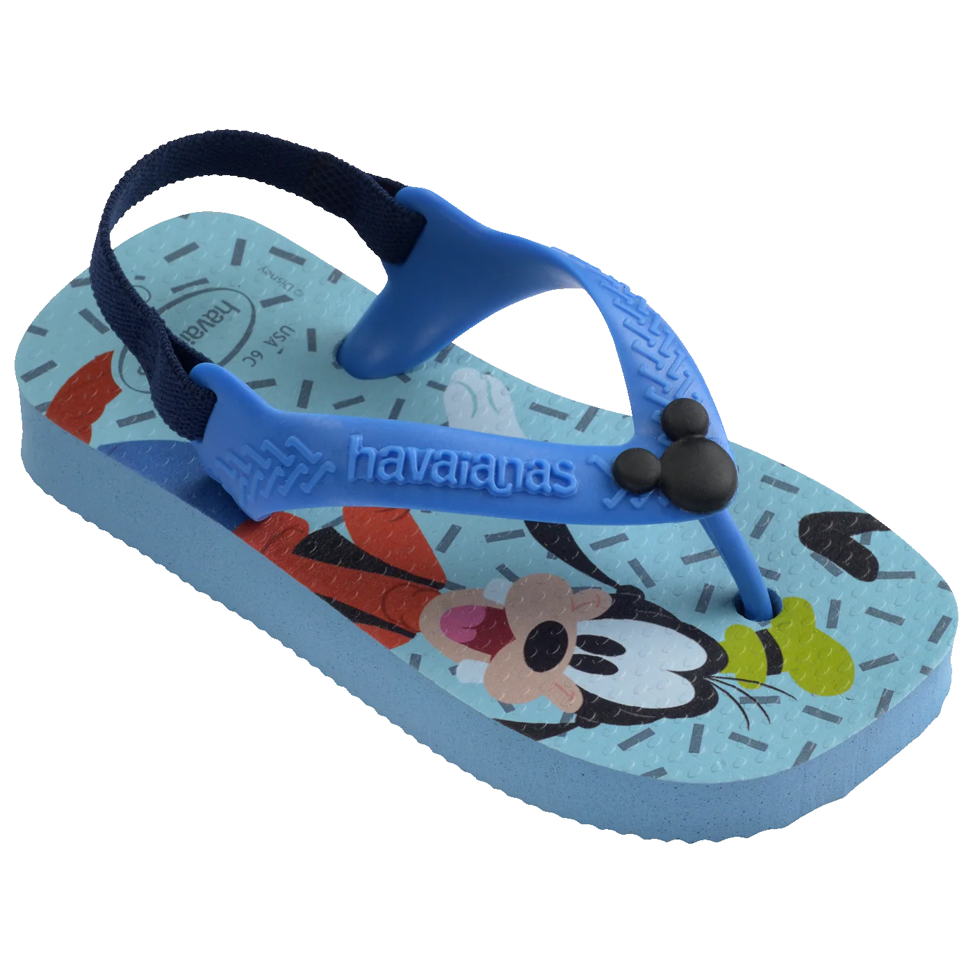 Chinelo Havaianas Baby Disney Classicos Mickey & Pateta