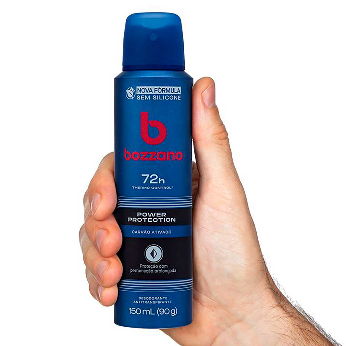 Desodorante Aerossol Antitranspirante Masculino Bozzano Power Protection 150ml