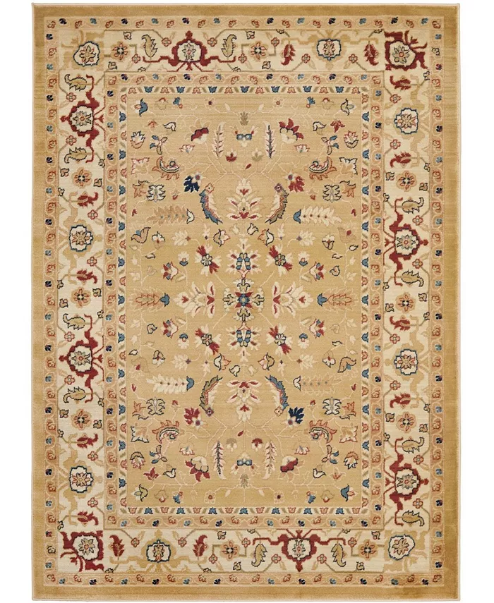 Safavieh Courtyard Creme and Brown 2'3