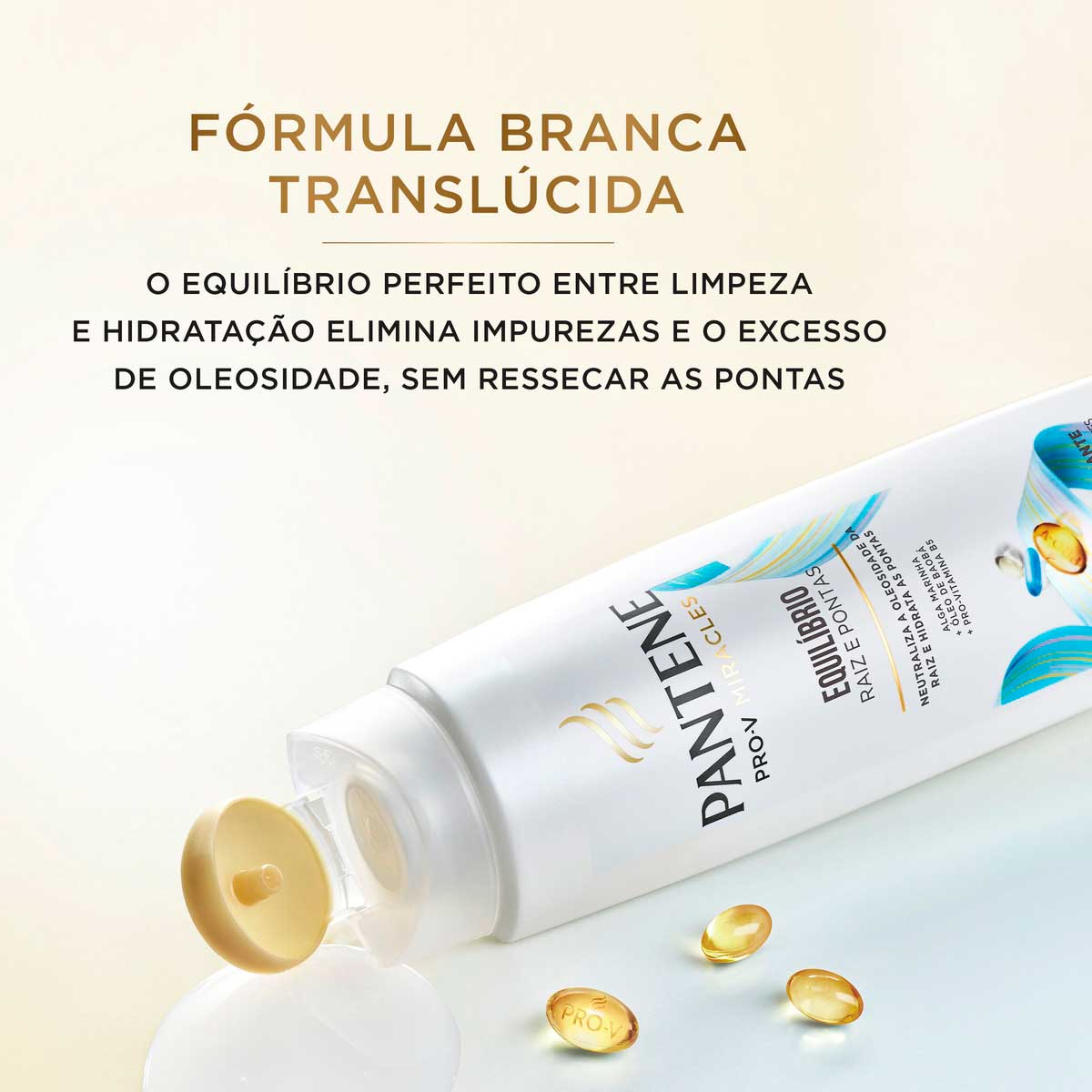 Shampoo Pantene Pro-V Miracles Equilibrio Raiz e Pontas 300ml