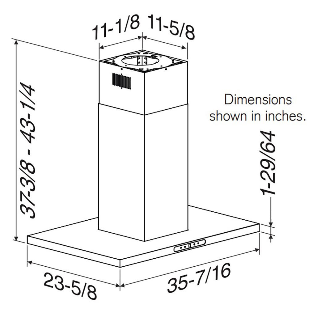 Broan Elite EIT1 Series 36