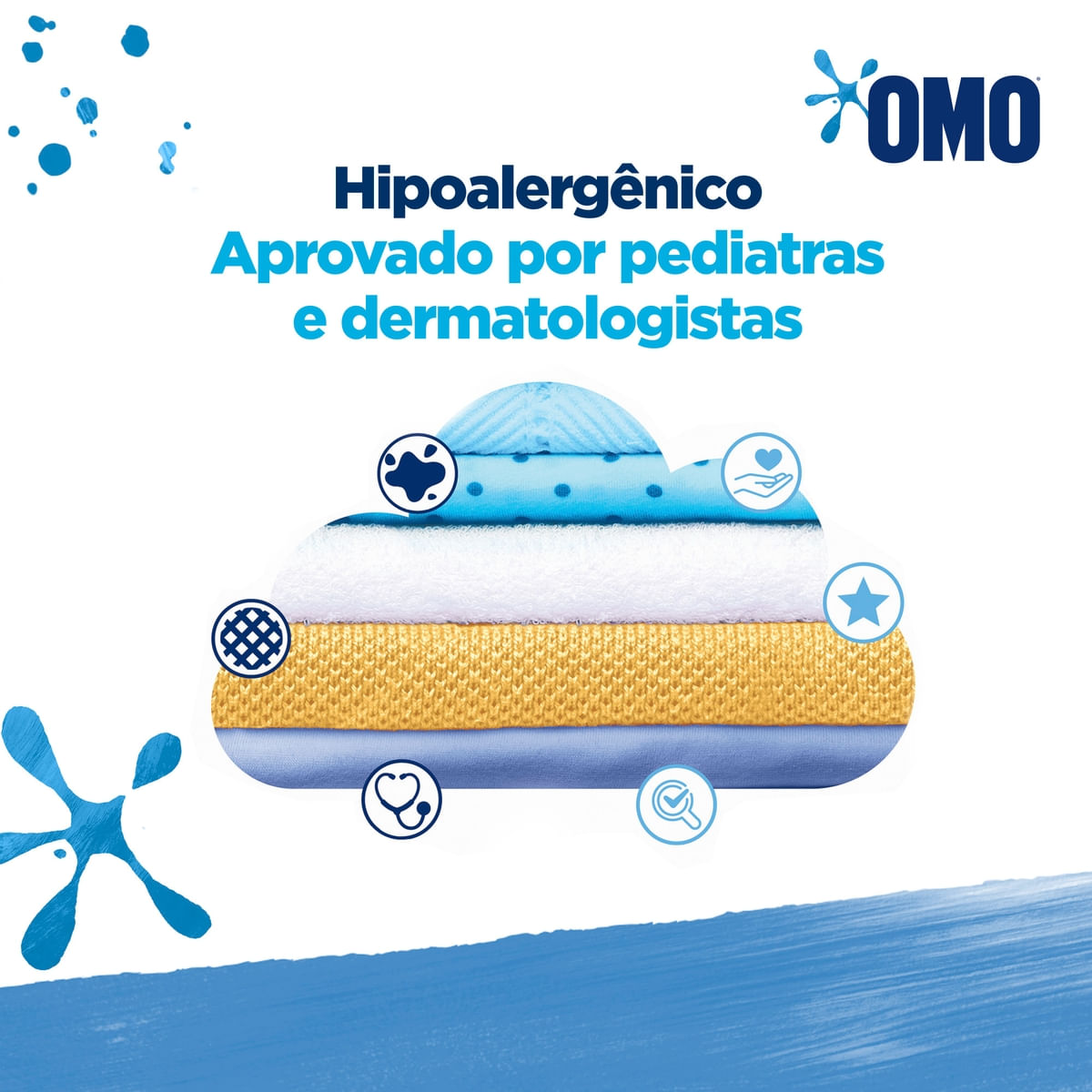 Sabao em Po Omo Puro Cuidado 2,2Kg Tamanho Familia