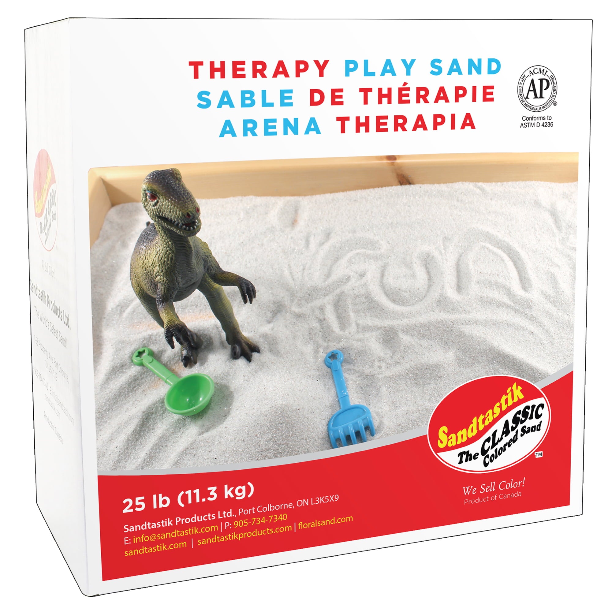 Sandtastik Coarse White Therapy Play Sand
