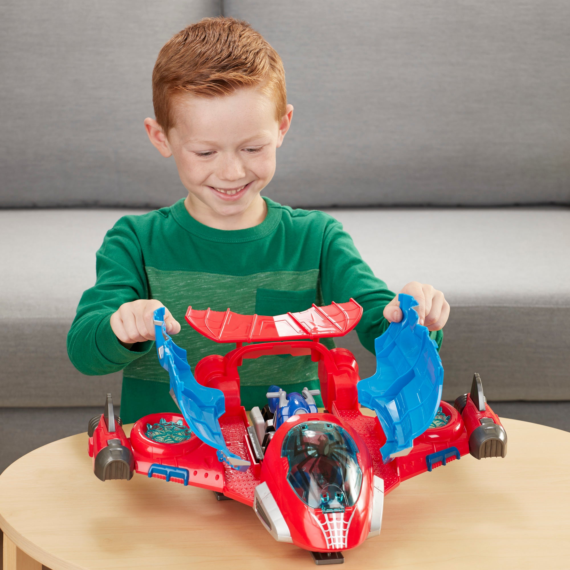 Playskool Heroes Marvel Super Hero Adventures Spider-Man Jetquarters， Ages 3+