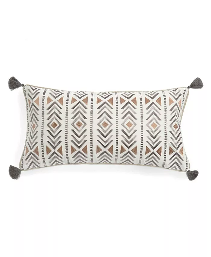 Levtex Santa Fe Embroidered Decorative Pillow， 12