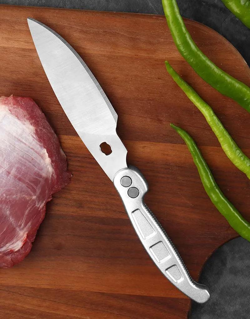 Tesoura Shark MultiCorte Cutelaria de Alto Padrão™ / Imponência, Precisão e Facilidade na Cozinha!