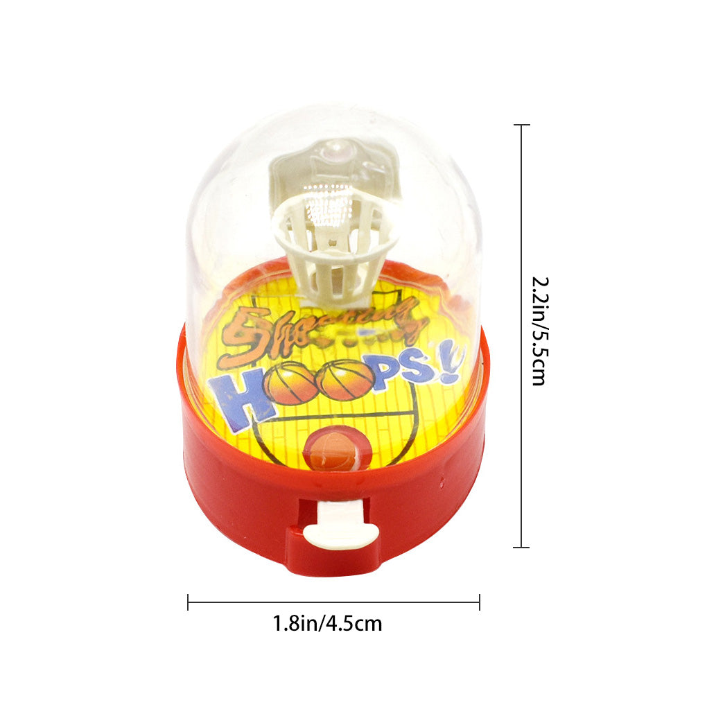 ToyWorld Mini Handheld Basketball Hoops Shooting Toy Children Portable Interactive Plastic Ball Toy