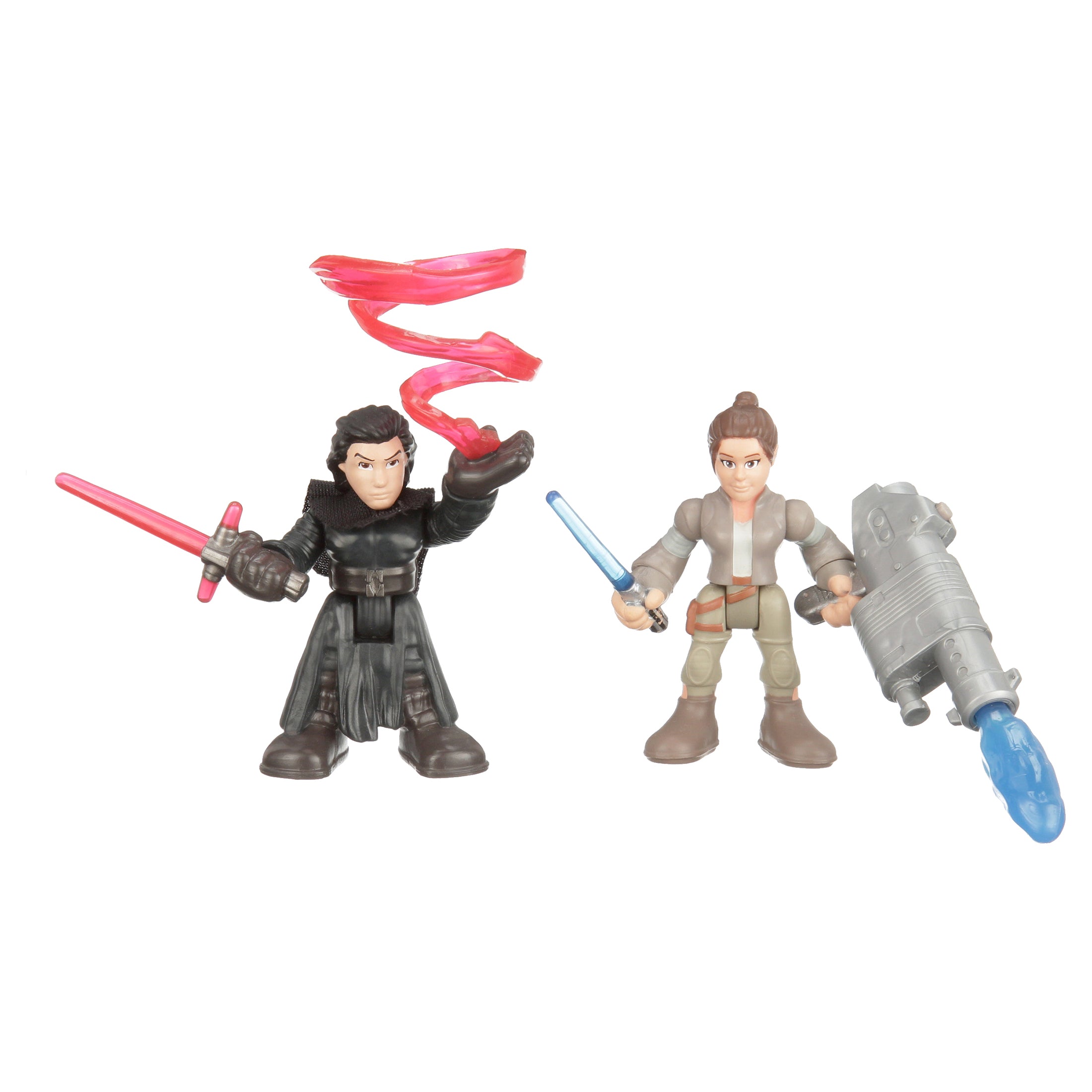 Playskool Star Wars Galactic Heroes Rey (Resistance Outfit) and Kylo Ren