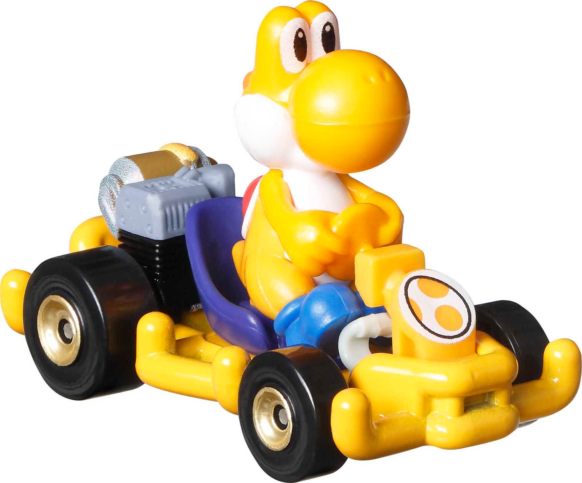 Hot Wheels Mario Kart Vehicle 4-Pack with 1 Exclusive Collectible Model