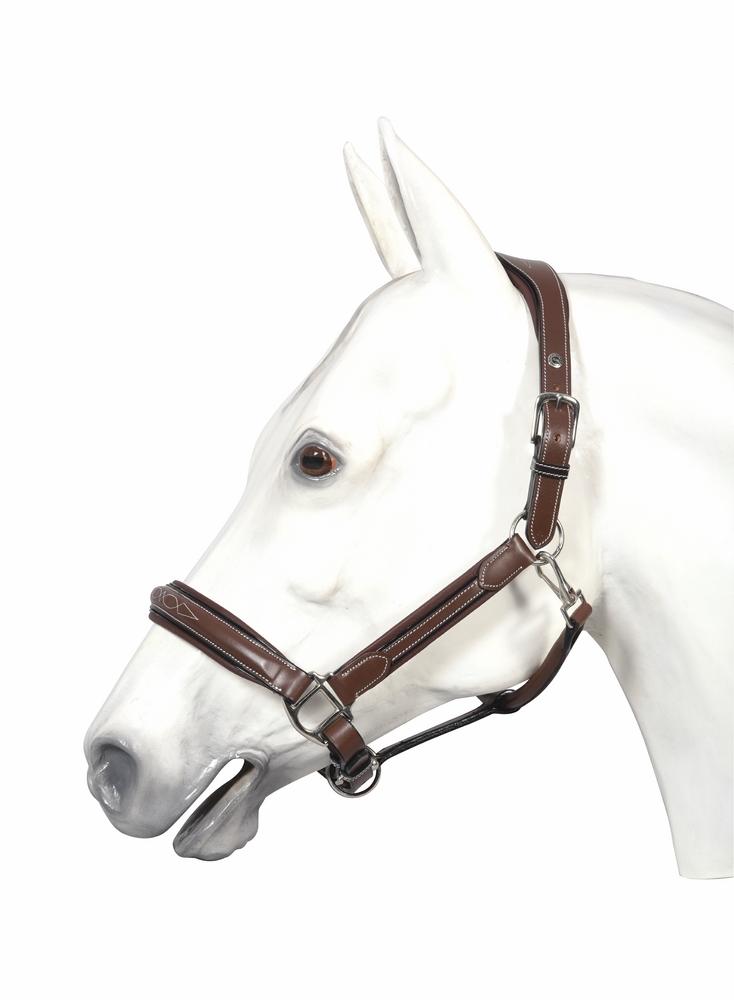 Henri de Rivel Stress Free Halter with Fancy Contrast Stitching