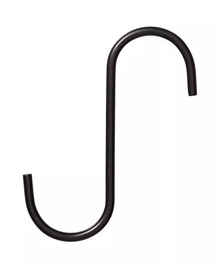 The Hookery Hookery GH06 Metal S Extension Hook， Black 6”