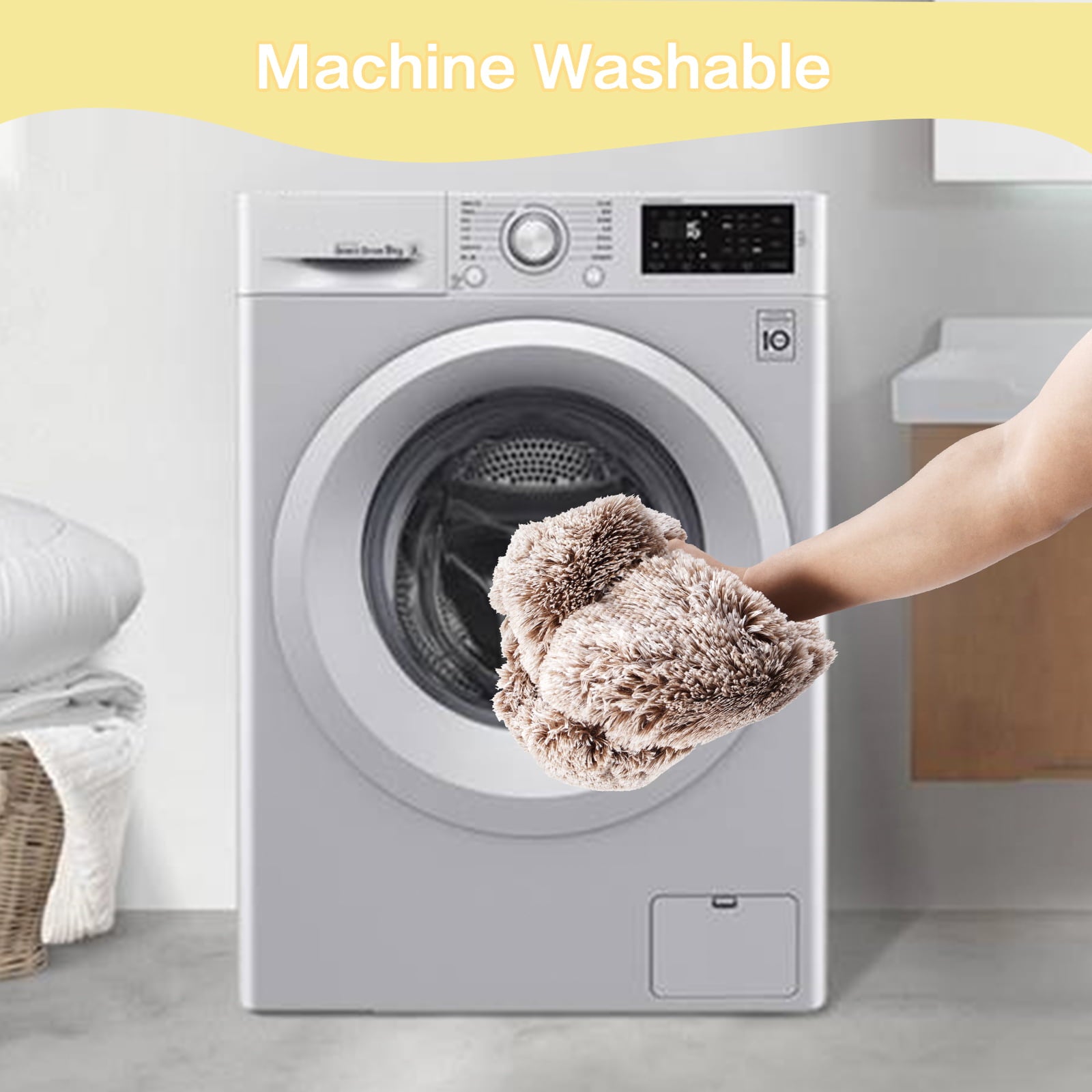 Bedfolks Calming Donut Dog Cuddler Bed， 30