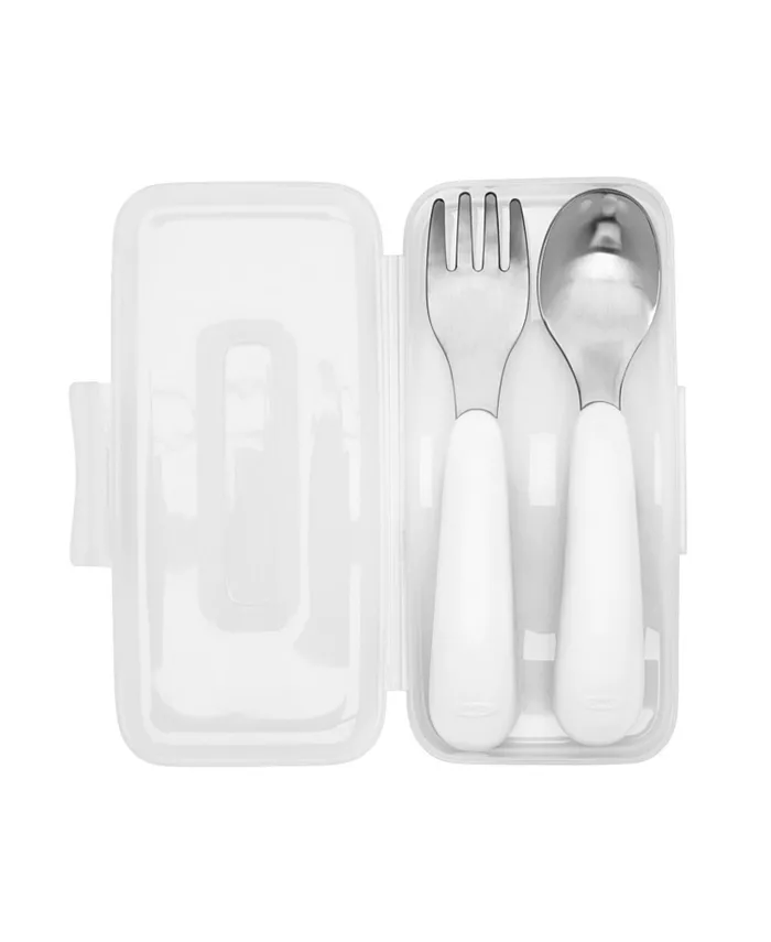 OXO Tot On-The-Go Fork Spoon Set