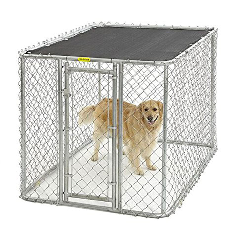 MidWest Homes For Pets K9 Steel Chain Link Portable Yard Kennel