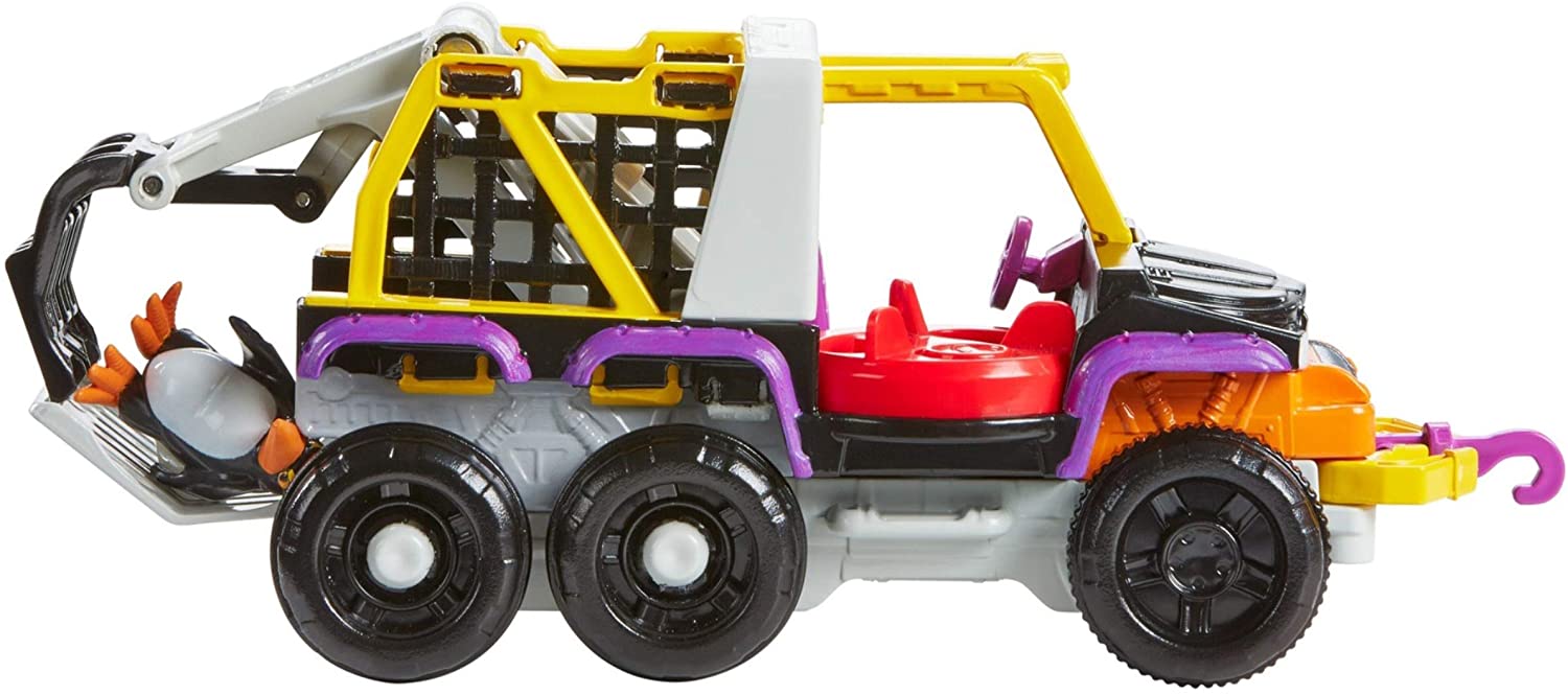 Imaginext Gotham City DC Superfriends Batman Villain vehicle with Minifigure - Penguin and 8 Wheeler Truck