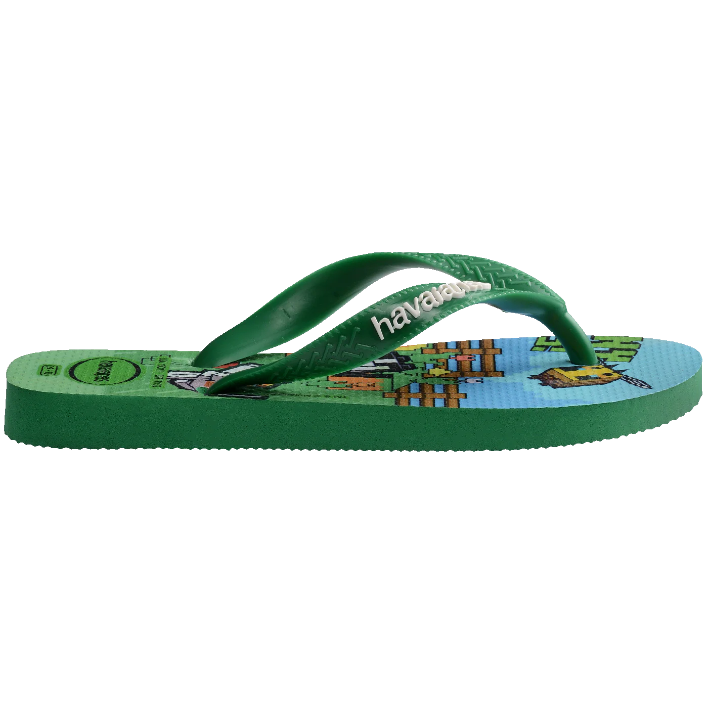 Chinelo Havaianas Infantil Minecraft