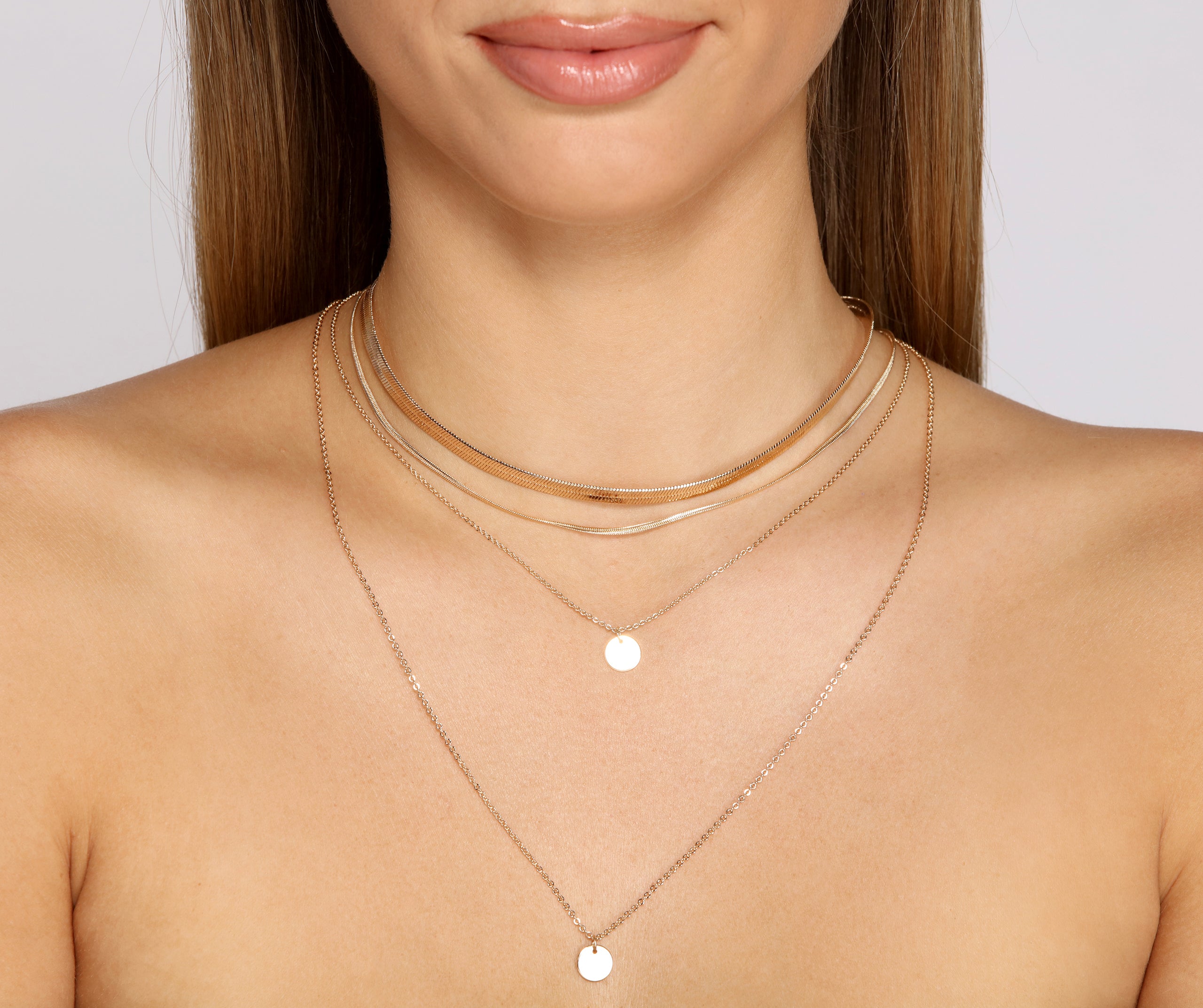 Effortless Glam Two-Pack Necklace Set