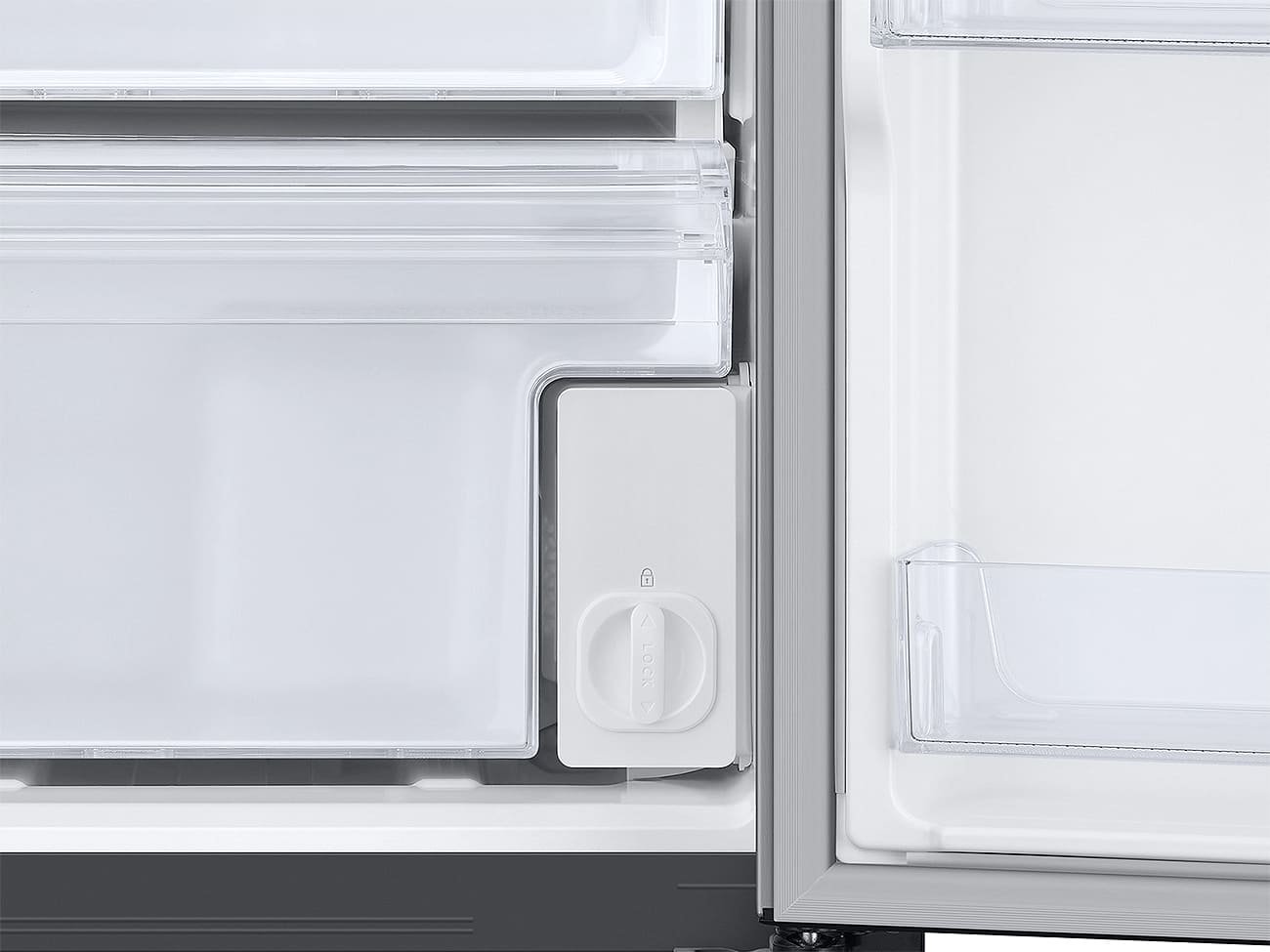  ADA 22.6 Cu. Ft. Fingerprint Resistant Stainless Steel Smart Counter Depth Side-By-Side Refrigerator