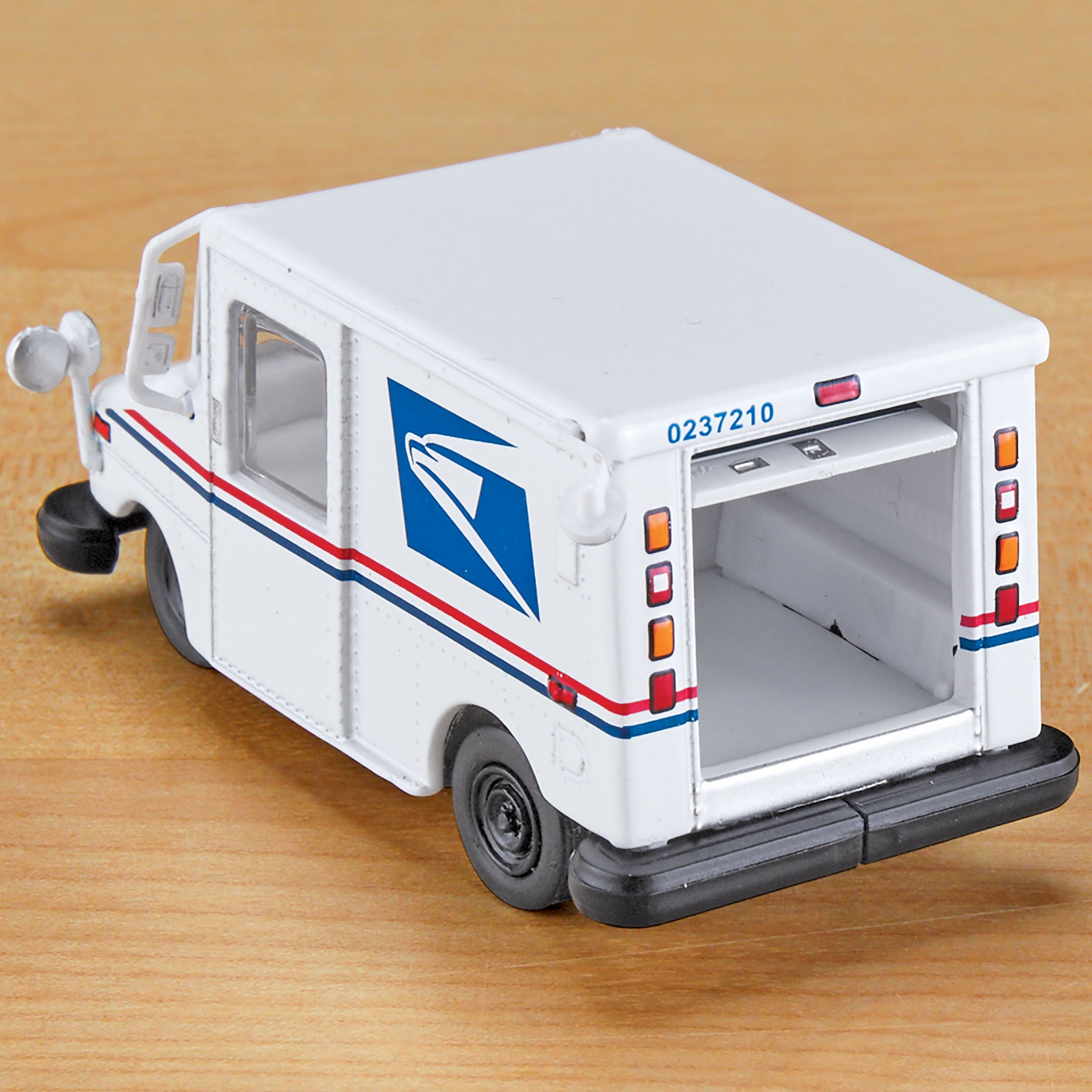 Collections Etc USPS Die-Cast Collectible Delivery Truck with Mailbox