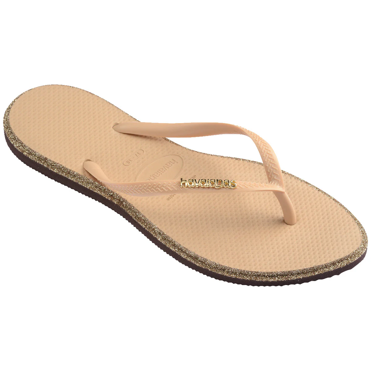 Chinelo Havaianas Slim Point Glitter