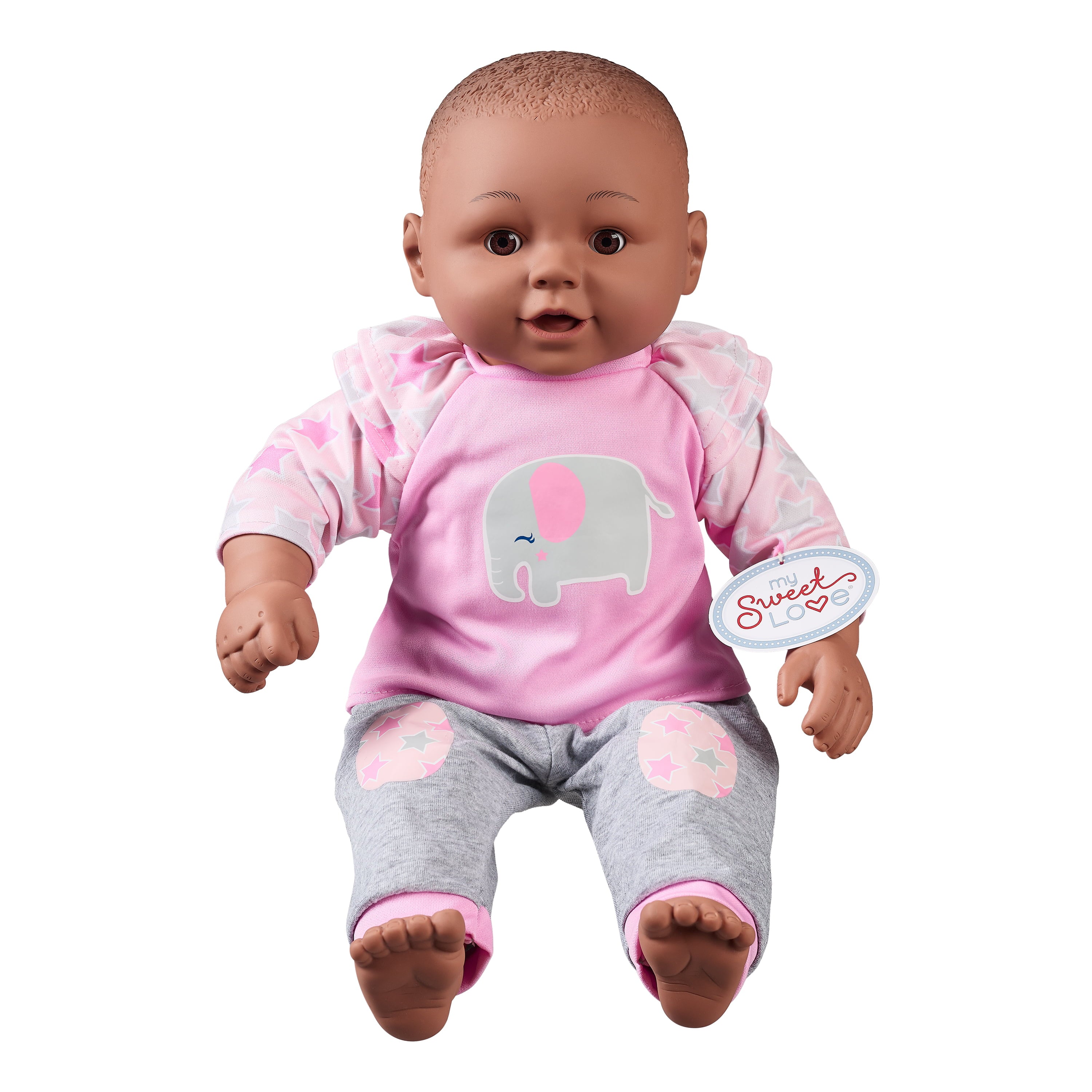 My Sweet Love 20in Soft Baby Doll Pink, African American, Age 2 & up